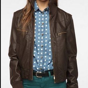 BDG Brown Leather Jacket